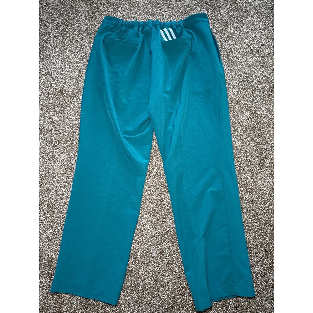 Adidas blue golf performance stretch waist pants mens 38/34 athletic‎ outdoor - Picture 5 of 9